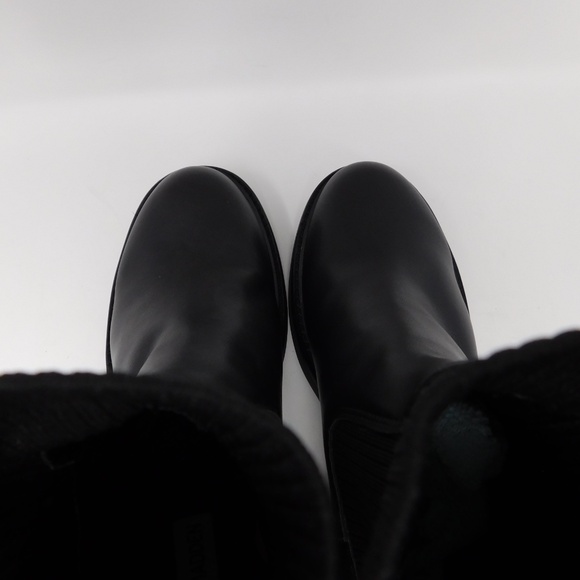 Steve Madden Women's Boots Kiley Bootie Black Platform Leather Lug Soles 10.5 - Picture 5 of 12